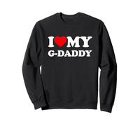 I Love My G-Daddy Heart Family Grandpa GDaddy Sudadera
