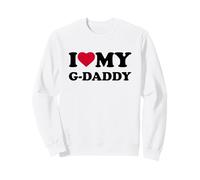 I Love My G-Daddy Heart Grandpa Family GDaddy Sudadera