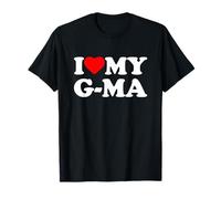 I Love My G-Ma Heart Family Grandma GMa Camiseta
