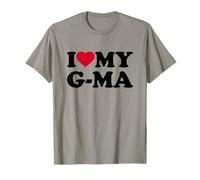 I Love My G-Ma Heart Grandma Family GMa Camiseta