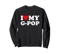 I Love My G-Pop Heart Family Grandpa GPop Sudadera
