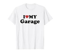 I Love My Garage Camiseta