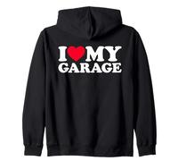 I Love My Garage Sudadera con Capucha
