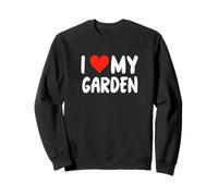 I Love My Garden - Corazón - Jardinería Divertida y Linda Sudadera