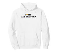 I Love My Gay Brother Sudadera con Capucha