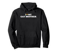 I Love My Gay Brother Sudadera con Capucha