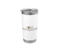 I Love My Gay Brother Vaso térmico de acero inoxidable de doble pared