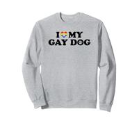 I Love My Gay Dog Sudadera