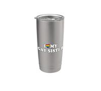 I Love My Gay Sister Vaso térmico de acero inoxidable de doble pared