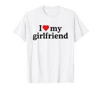 I Love My GF Girlfriend · I Heart My GF Valentines Day Camiseta