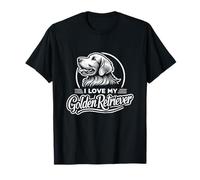 I LOVE MY GOLDEN RETRIEVER - Goldie - Raza de perro Camiseta