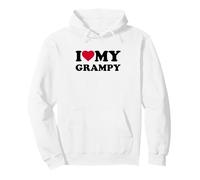 I Love My Grampy Heart Grandpa Family Sudadera con Capucha