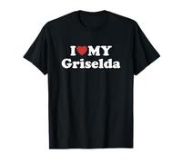 I Love My Griselda Nombre Conjunto Pareja Camiseta
