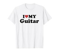 I Love My Guitar Camiseta