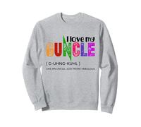 I Love My Guncle Definición Rainbow Pride Like An Uncle Sudadera