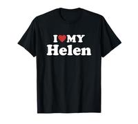 I Love My Helen Nombre Conjunto Pareja Camiseta