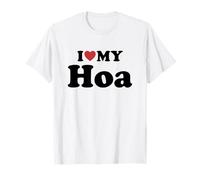 I Love My HOA Nombre Conjunto Pareja Camiseta
