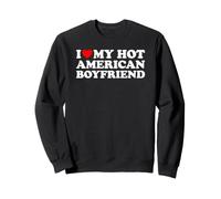 I Love My Hot American Boyfriend Sudadera