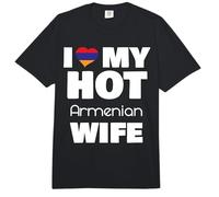 I Love My Hot Armenian Wife Married To Hot Armenia Girl Comfort Colors Adult Heavyweight T-Shirt