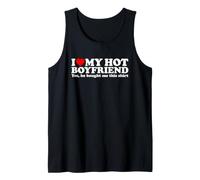 I Love My Hot Boyfriend Yes He Bought Me This Shirt Camiseta sin Mangas