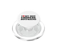 I Love My Hot Chinese Boyfriend PopSockets PopGrip para MagSafe
