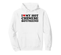 I Love My Hot Chinese Boyfriend Sudadera con Capucha