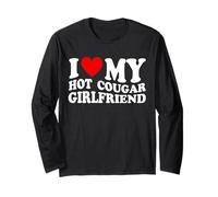 I Love My Hot Cougar Novia I Heart Mi Cougar Novia Manga Larga