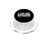 I Love My Hot English Boyfriend PopSockets PopGrip para MagSafe