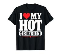 I Love My Hot Girlfriend Camiseta gráfica económica