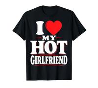 I Love My Hot Girlfriend Camiseta gráfica económica