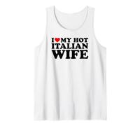 I Love My Hot Italian Wife Camiseta sin Mangas
