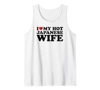I Love My Hot Japanese Wife Camiseta sin Mangas
