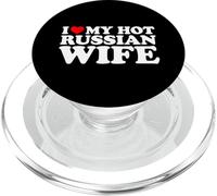 I Love My Hot Russian Wife PopSockets PopGrip para MagSafe
