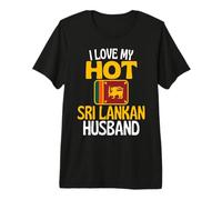 I Love My Hot Sri Lanka Marido Divertido Sri Lanka Camiseta Premium