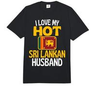 I Love My Hot Sri Lanka Marido Divertido Sri Lanka Comfort Colors Adult Heavyweight T-Shirt
