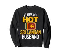 I Love My Hot Sri Lanka Marido Divertido Sri Lanka Sudadera