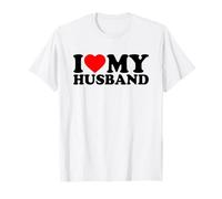 I Love My Husband, I Heart My Husband Valentines Day Camiseta
