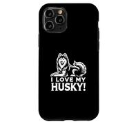 I LOVE MY HUSKY! - Siberianos, Sibes, Huskies - Perro Mascota Carcasa para iPhone 11 Pro