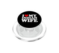 I Love My Indian Wife PopSockets PopGrip para MagSafe