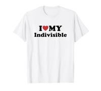 I Love My Indivisible Camiseta