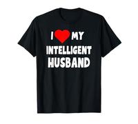 I love my Intelligent Husband - divertido regalo para esposa Camiseta