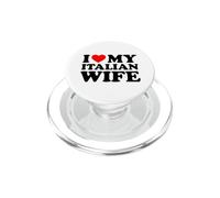 I Love My Italian Wife PopSockets PopGrip para MagSafe