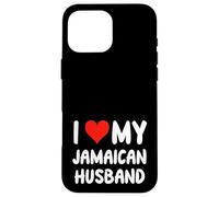 I Love My Jamaican Husband - Corazón - Lindo - Jamaica Carcasa para iPhone 16 Pro MAX