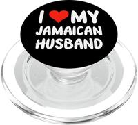 I Love My Jamaican Husband - Corazón - Lindo - Jamaica PopSockets PopGrip para MagSafe
