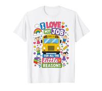I Love My Job For All The Little Reasons Bus Driver Camiseta