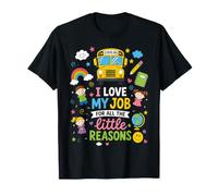 I Love My Job For All The Little Reasons Bus Driver Camiseta