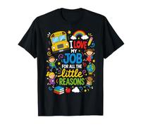 I Love My Job For All The Little Reasons Bus Driver Camiseta