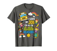 I Love My Job For All The Little Reasons Bus Driver Camiseta