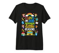 I Love My Job For All The Little Reasons Bus Driver Camiseta Premium