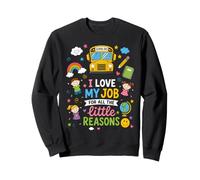 I Love My Job For All The Little Reasons Bus Driver Sudadera